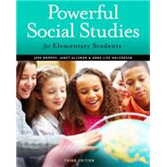 Powerful Social Studies for Elementary Students by Brophy, Jere; Alleman, Janet; Halvorsen, Anne-Lise, 9781111838065