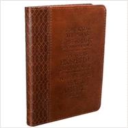 Brown Lux-leather Journal Plans Jeremiah 29:11 by Not Available (NA), 9781432108069