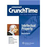 Emanuel CrunchTime for Intellectual Property by Barrett, Margreth, 9780735598072