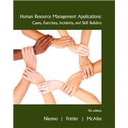 Human Resource Management Applications by Nkomo, Stella; Fottler, Myron D.; McAfee, R. Bruce, 9780538468077