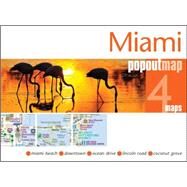 Miami PopOut Map Handy pocket-size pop-up map of Miami by Maps, PopOut, 9781910218082