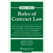 Rules of Contract Law 2011-2012 by Knapp, Charles L.; Crystal, Nathan M.; Prince, Harry G., 9780735508088