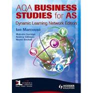 AQA Business Studies for A Level Dynamic Learning Network by Marcouse, Ian, 9780340968093