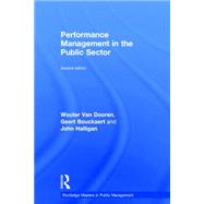 Performance Management in the Public Sector by van Dooren; Wouter, 9780415738095