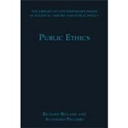 Public Ethics by Bellamy,Richard, 9780754628095