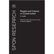 People and Culture in Construction: A Reader by Dainty; Andrew, 9781138978102