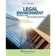 Legal Environment: Business Law and Business Entities by Halsey, Brian J.; McLaughlin, June, 9780735568105