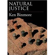 Natural Justice by Binmore, Ken, 9780195178111
