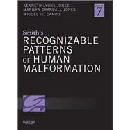 Smith's Recognizable Patterns of Human Malformation by Jones, Kenneth Lyons, M.D., 9781455738113