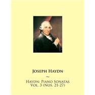 Haydn Piano Sonatas by Haydn, Joseph; Samwise Publishing, 9781508438113