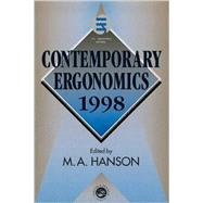 Contemporary Ergonomics 1998 by Hanson; Margaret, 9780748408115