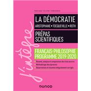 La Dmocratie - Prpas scientifiques - Programme franais-philosophie 2019-2020 by France Farago; Stella Pinot, 9782100798117