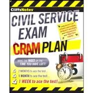 CliffsNotes Civil Service Exam Cram Plan by Unknown, 9780470878118