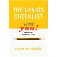 The Genius Checklist by Simonton, Dean Keith, 9780262038119