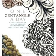 One Zentangle A Day A 6-Week Course in Creative Drawing for Relaxation, Inspiration, and Fun by Krahula, Beckah, 9781592538119