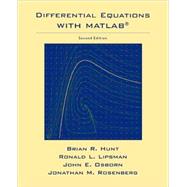 Differential Equations with Matlab, 2nd Edition by Brian R. Hunt; Ronald L. Lipsman; John E. Osborn; Jonathan Rosenberg, 9780471718123