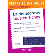 La dmocratie Tout-en-fiches - Prpas scientifiques 2019-2020 by ric Dufour; Julien Servois, 9782100798124