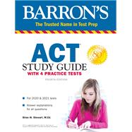 ACT Study Guide with 4 Practice Tests by Stewart, Brian, 9781506258126