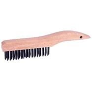 RADNOR® Stainless Steel Shoe Handle Scratch Brush 4 X 16 Rows (RAD64000444) by AIRGAS, 8780000168130