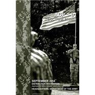 Army Doctrine Publication Adp 1-01 Doctrine Primer September 2014 by United States Government, Us Army, 9781502528131