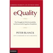 Equality by Blanck, Peter; Braddock, David, 9781316638132