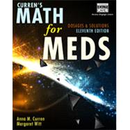 WebAssign for Curren's Math for Meds: Dosages and Solutions, Single-Term Instant Access by Gladdi Tomlinson, RN, MSN;Lou Ann Boose, RN, MSN;, 9780357768136