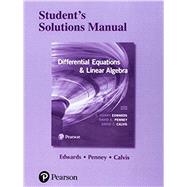 Students' Solutions Manual for Differential Equations and Linear Algebra by Edwards, C. Henry; Penney, David E.; Calvis, David T., 9780134498140