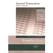 Exam Pro on Secured Transactions by Sepinuck, Stephen L., 9780314188144