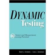 Dynamic Testing: The Nature and Measurement of Learning Potential by Robert J. Sternberg , Elena L. Grigorenko, 9780521778145