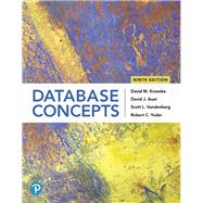 Database Concepts,Kroenke, David M.; Auer,...,9780135188149