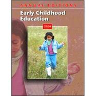 Annual Editions : Early Childhood Education 03/04 by Paciorek, Karen Menke; Munro, Joyce Huth, 9780072838152