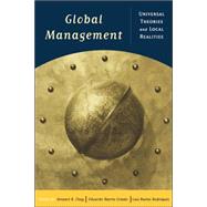 Global Management : Universal Theories and Local Realities by Stewart R Clegg, 9780761958154