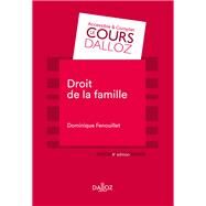 Droit de la famille - 4e d. by Dominique Fenouillet, 9782247178155