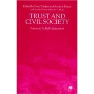 Trust and Civil Society by Tonkiss, F.; Passey, A.; Fenton, N.; Hems, L.; Hems, Leslie C., 9780333778159