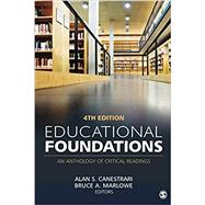 Educational Foundations by Alan S. Canestrari; Bruce A. Marlowe, 9781544388168
