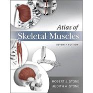 Atlas of Skeletal Muscles by Stone, Judith; Stone, Robert, 9780073378169