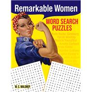 Remarkable Women Word Search Puzzles by Waldrep, M. C., 9780486828169