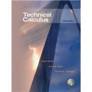 Technical Calculus by Ewen, Dale; Gary, Joan S.; Trefzger, James E., 9780130488183