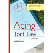 Acing Tort Law by Ghosh, Shubha, 9781683288183
