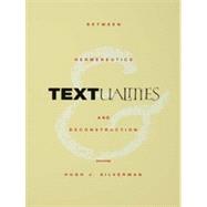 Textualities by Silverman,Hugh J., 9780415908191