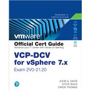VCP-DCV Official Cert Guide by Baca, Steve; Thomas, Owen; Davis, John A., 9780135898192