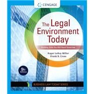 The Legal Environment Today by Miller, Roger; Cross, Frank, 9780357038192