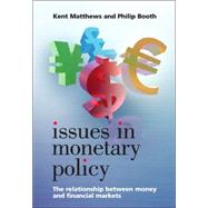 Issues in Monetary Policy The Relationship Between Money and the Financial Markets by Matthews, Kent; Booth, Philip M., 9780470018194
