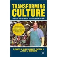 Transforming Culture Creating and Sustaining Effective Organizations by Briody, Elizabeth K.; Trotter, Robert T.; Meerwarth, Tracy L., 9781137408198