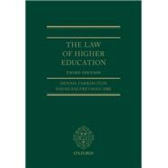 The Law of Higher Education 3e by Farrington, Dennis; Palfreyman, David, 9780198858201