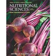 Nutritional Sciences From Fundamentals to Food (with Table of Food Composition Booklet) by McGuire, Michelle; Beerman, Kathy, 9780840058201