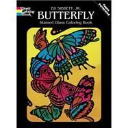 Butterfly Stained Glass Coloring Book by Sibbett, Ed, 9780486248202