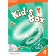 Kid's Box 4 Teacher's Resource Pack with Audio CD by Kathryn Escribano , With Caroline Nixon , Michael Tomlinson, 9780521688215