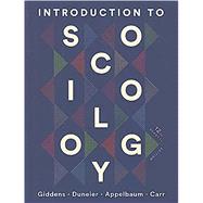 INTRO.TO SOCIOLOGY-SEAGULL ED.-TEXT by Unknown, 9780393428216