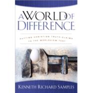 A World of Difference: Putting Christian Truth-Claims to the Worldview Test by Samples, Kenneth Richard, 9780801068225